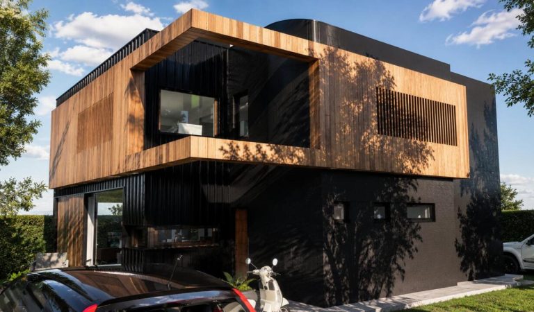 Fachada en esquina