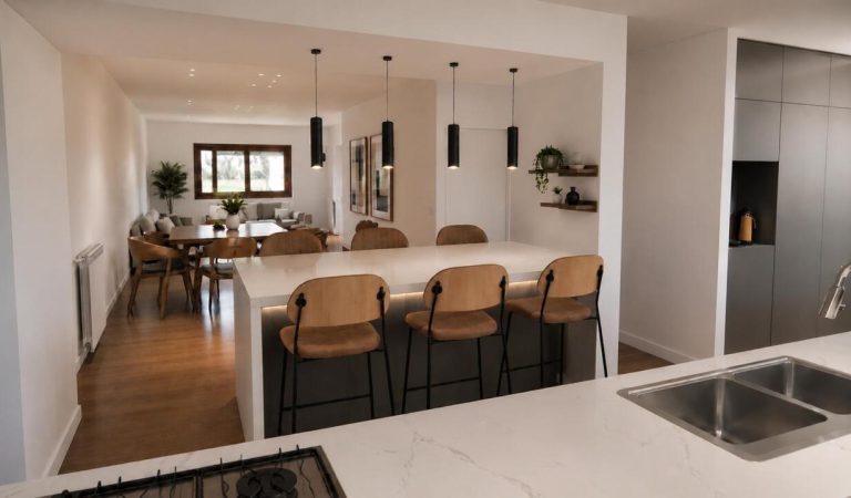 Vista desde Cocina a Living (1)